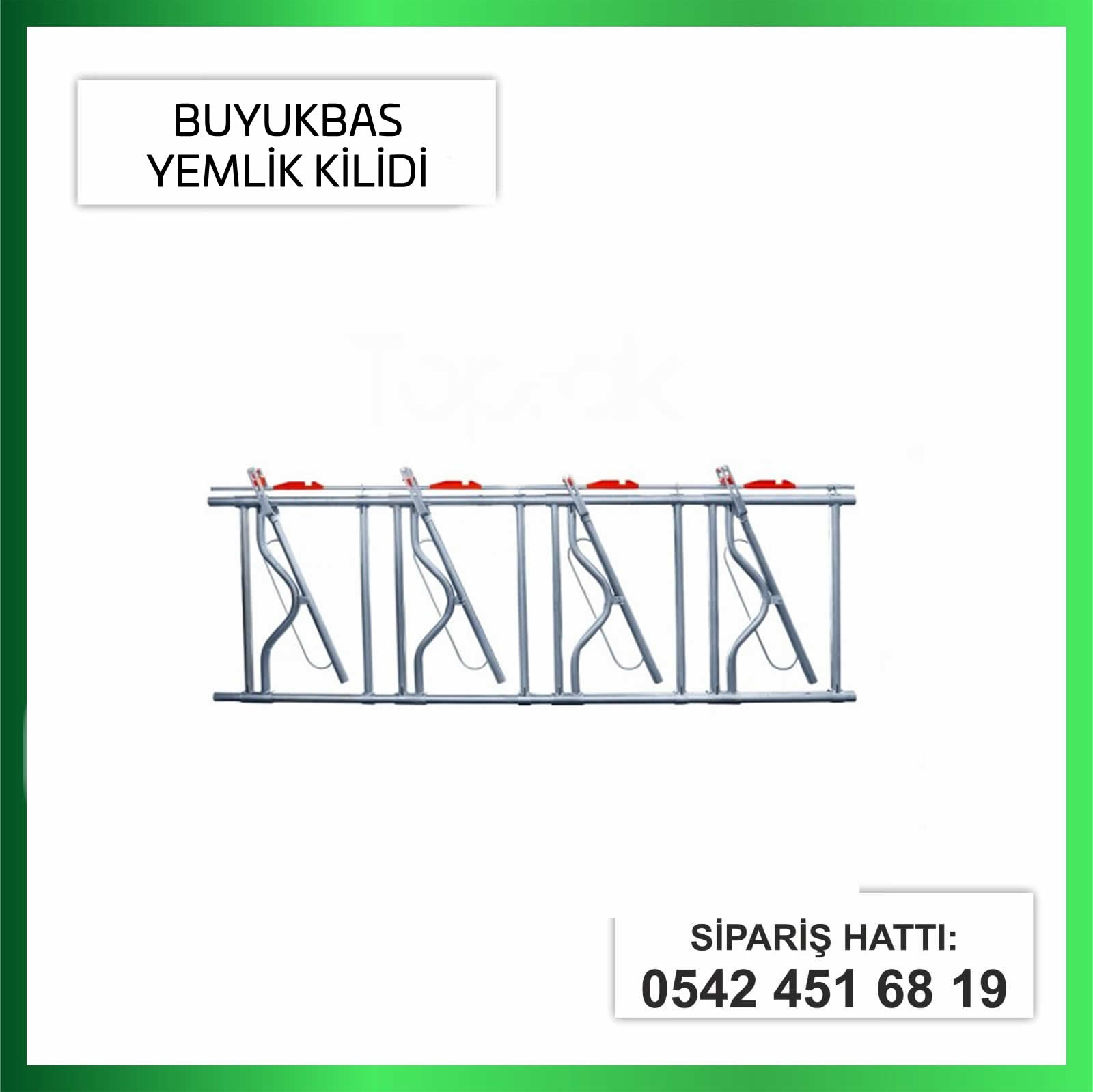 BÜYÜKBAŞ KİLİT SİSTEMİ - YEMLİK KİLİDİ