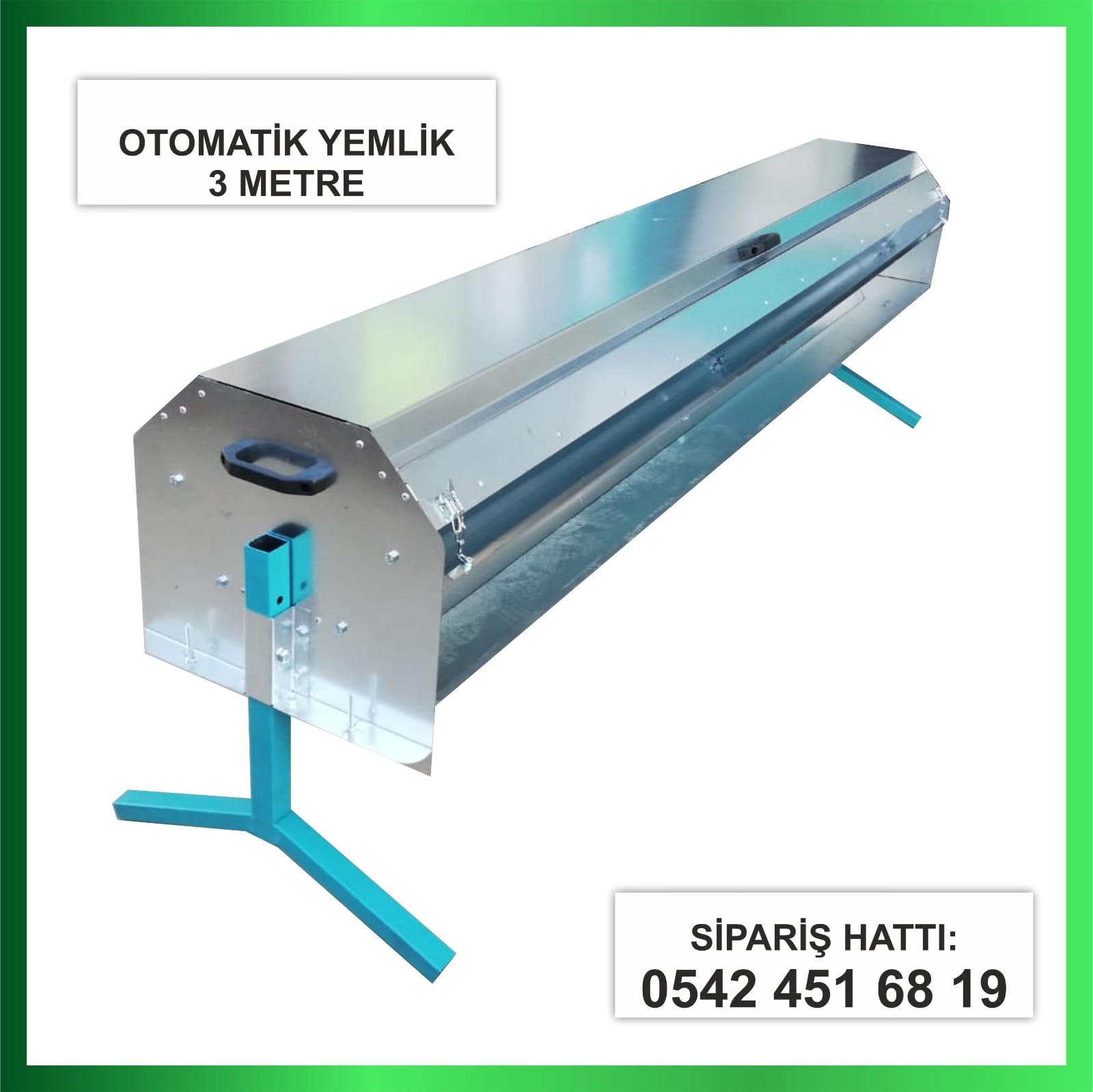 KÜÇÜKBAŞ OTOMATİK YEMLİK (3 METRE)