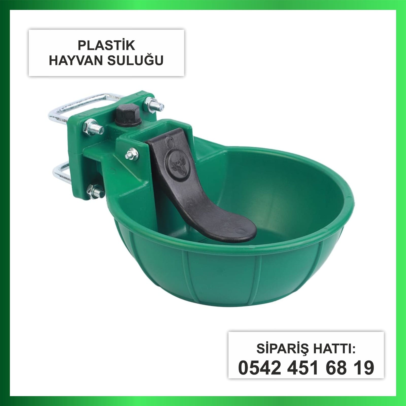 PLASTİK HAYVAN SULUĞU - TOPRAK FARM